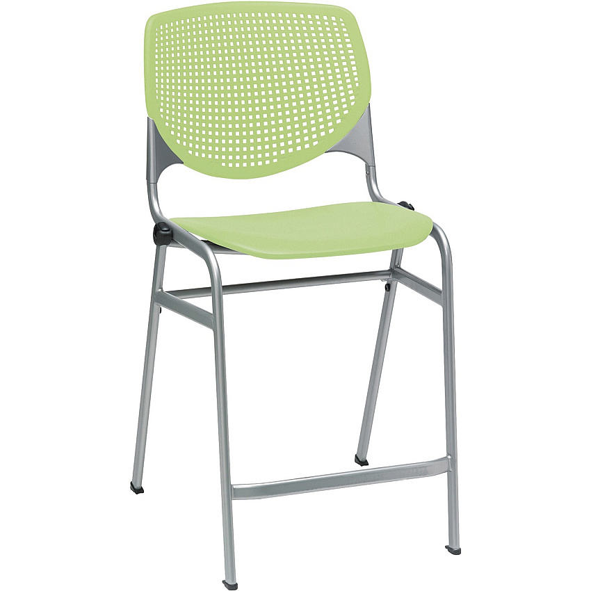 KFI Kool Counter-Height Stackable Stool (CT2300P14)