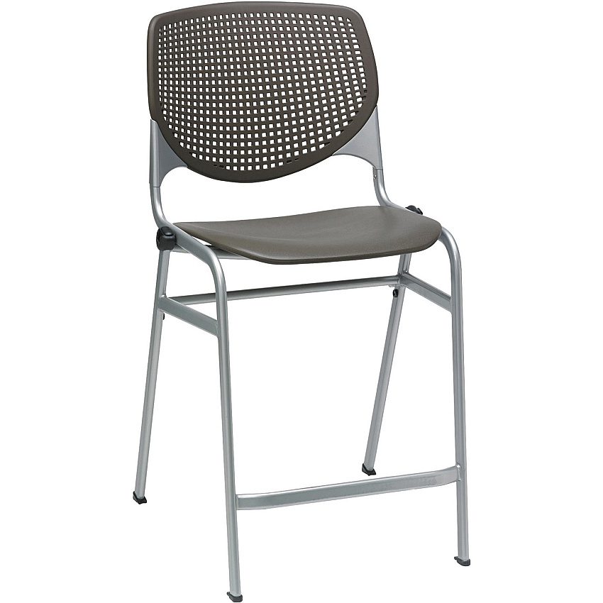 KFI Kool Counter-Height Stackable Stool (CT2300P18)
