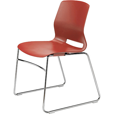 KFI Swey Collection Sled Base Chair (SL2700P41)