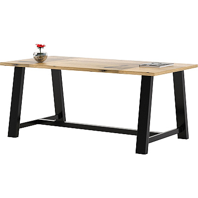 KFI 36x72" Solid Wood Top Midtown Table (T3672BMT30LN)