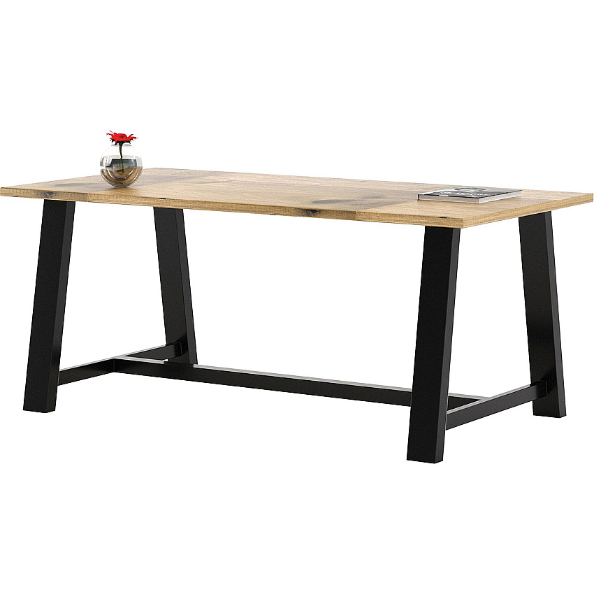 KFI 36x72" Solid Wood Top Midtown Table (T3672BMT30LN)