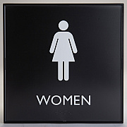 Lorell Women's Restroom Sign (LLR02656)