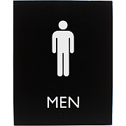 Lorell Men's Restroom Sign (LLR02667)