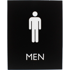 Lorell Men's Restroom Sign (LLR02667)