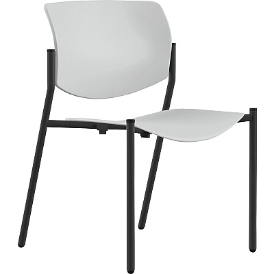 9 to 5 Seating Shuttle Armless Stack Chair with Glides (1210A00BFP05)
