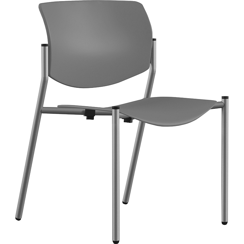 9 to 5 Seating Shuttle Armless Stack Chair with Glides (1210A00SFP14)