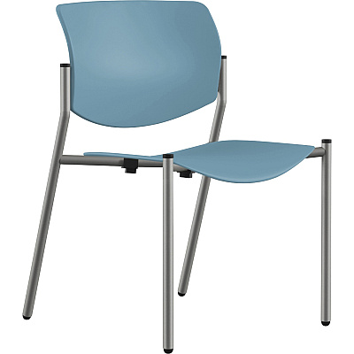 9 to 5 Seating Shuttle Armless Stack Chair with Glides (1210A00SFP16)