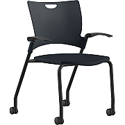 9 to 5 Seating Bella Fixed Arms Mobile Stack Chair (1315A12BFP01)