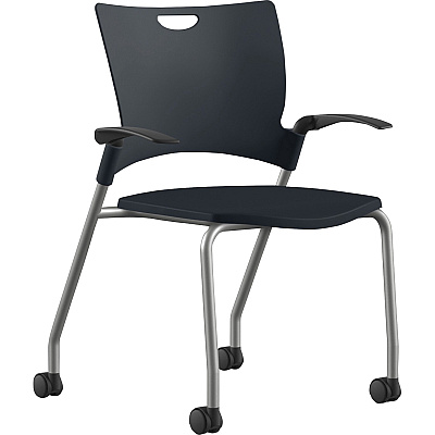 9 to 5 Seating Bella Fixed Arms Mobile Stack Chair (1315A12SFP01)