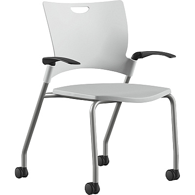 9 to 5 Seating Bella Fixed Arms Mobile Stack Chair (1315A12SFP05)