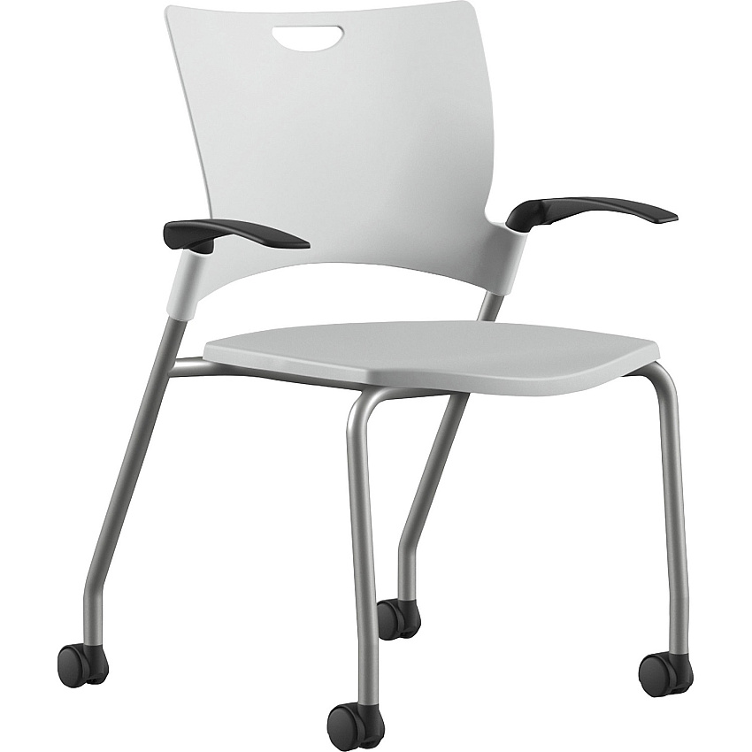 9 to 5 Seating Bella Fixed Arms Mobile Stack Chair (1315A12SFP05)