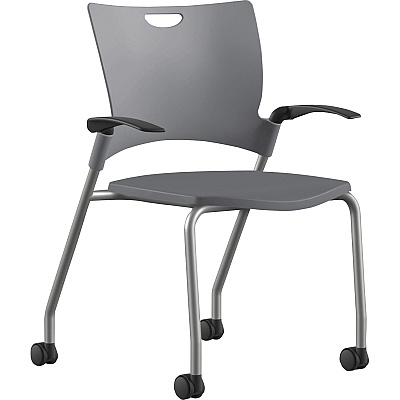 9 to 5 Seating Bella Fixed Arms Mobile Stack Chair (1315A12SFP14)