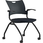 9 to 5 Seating Bella Fixed Arms Mobile Nesting Chair (1320A12BFP01)