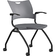 9 to 5 Seating Bella Fixed Arms Mobile Nesting Chair (1320A12BFP14)