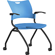 9 to 5 Seating Bella Fixed Arms Mobile Nesting Chair (1320A12BFP16)