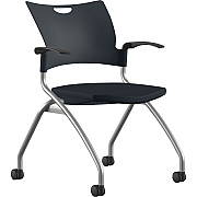 9 to 5 Seating Bella Fixed Arms Mobile Nesting Chair (1320A12SFP01)
