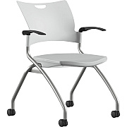 9 to 5 Seating Bella Fixed Arms Mobile Nesting Chair (1320A12SFP05)