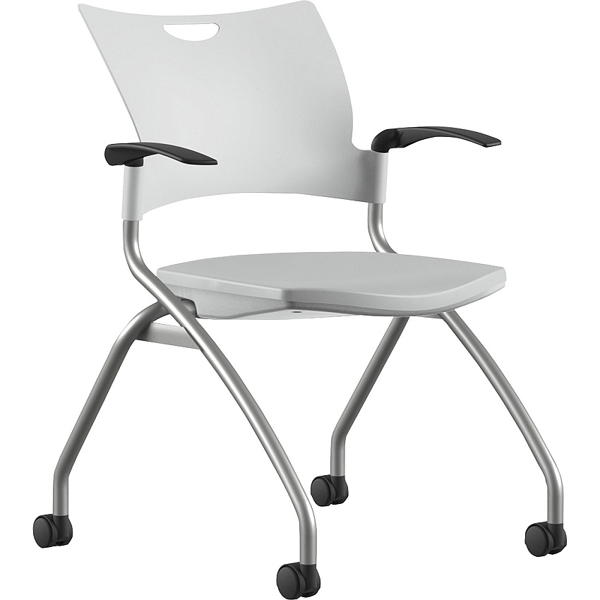 9 to 5 Seating Bella Fixed Arms Mobile Nesting Chair (1320A12SFP05)
