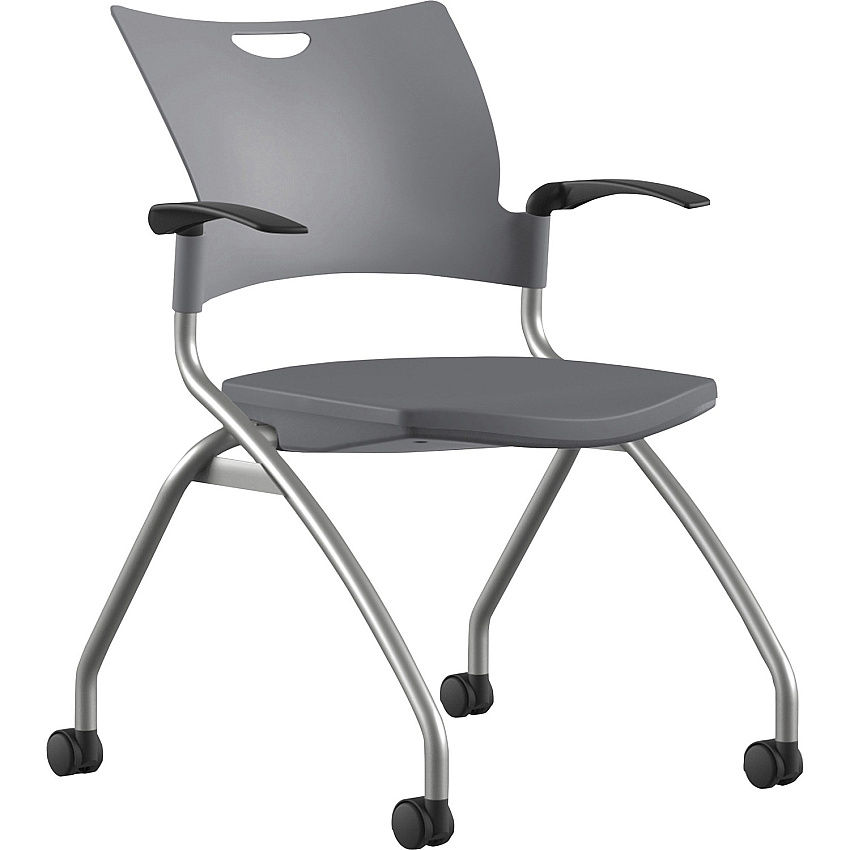 9 to 5 Seating Bella Fixed Arms Mobile Nesting Chair (1320A12SFP14)
