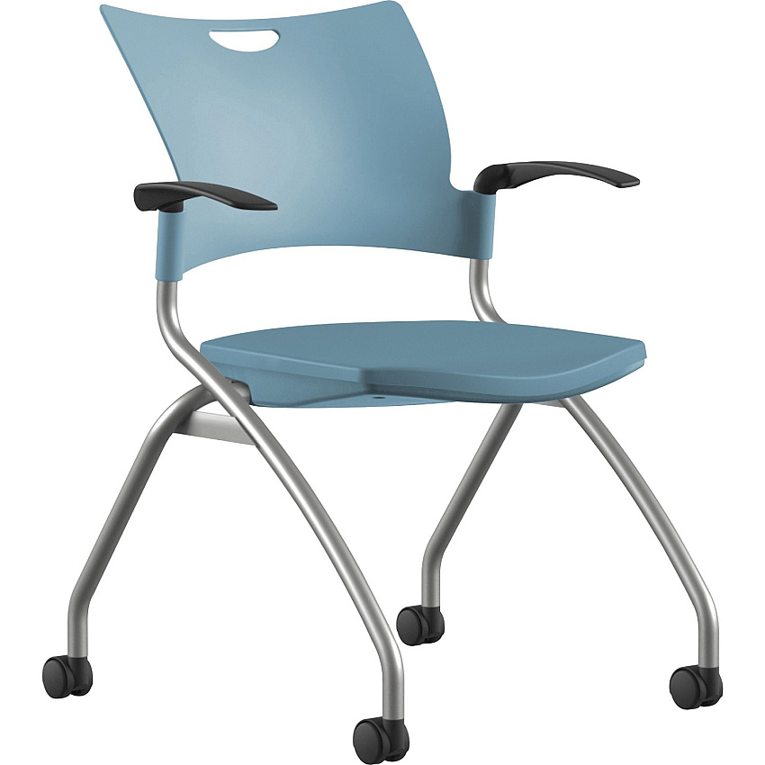 9 to 5 Seating Bella Fixed Arms Mobile Nesting Chair (1320A12SFP16)