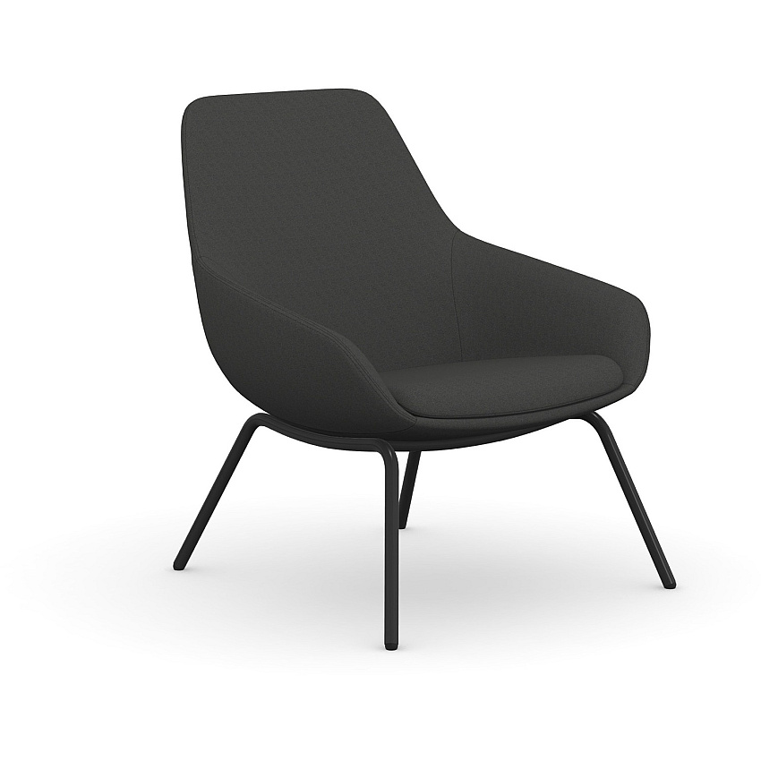 9 to 5 Seating 4-leg Lilly Lounge Chair (9101LGBFDO)