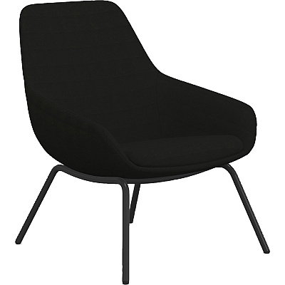 9 to 5 Seating 4-leg Lilly Lounge Chair (9101LGBFON)