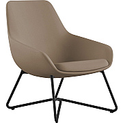 9 to 5 Seating W-shaped Base Lilly Lounge Chair (9111LGBFLA)