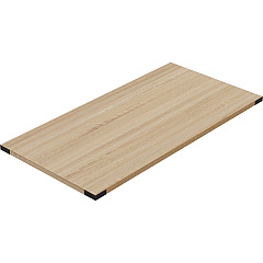 Safco Mirella Free Standing Desk Top with Modesty Panel (SAFMRDT7236SDD)
