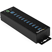 StarTech 10 Port Usb 3.0 Hub Powered - Industrial (HB30A10AME)