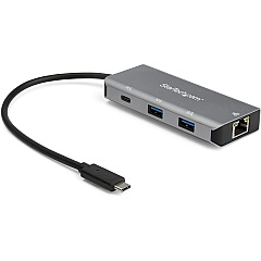 StarTech 3-port Usb C Hub 10gbps W/ Gbe - 2a/1c (HB31C2A1CGB)