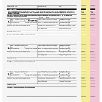 Iconex 3-part Digital Carbonless Form Paper (ICX90771007)