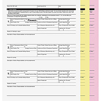 Iconex 3-part Digital Carbonless Form Paper (ICX90771008)
