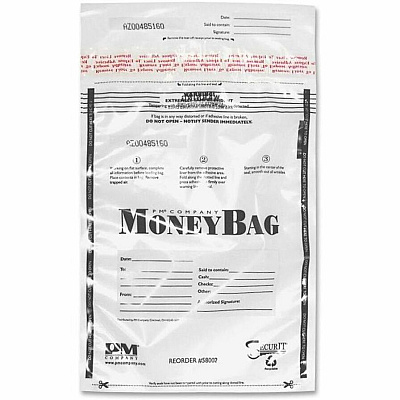 Iconex 9x12 Disposable Deposit Bags (ICX94190069)