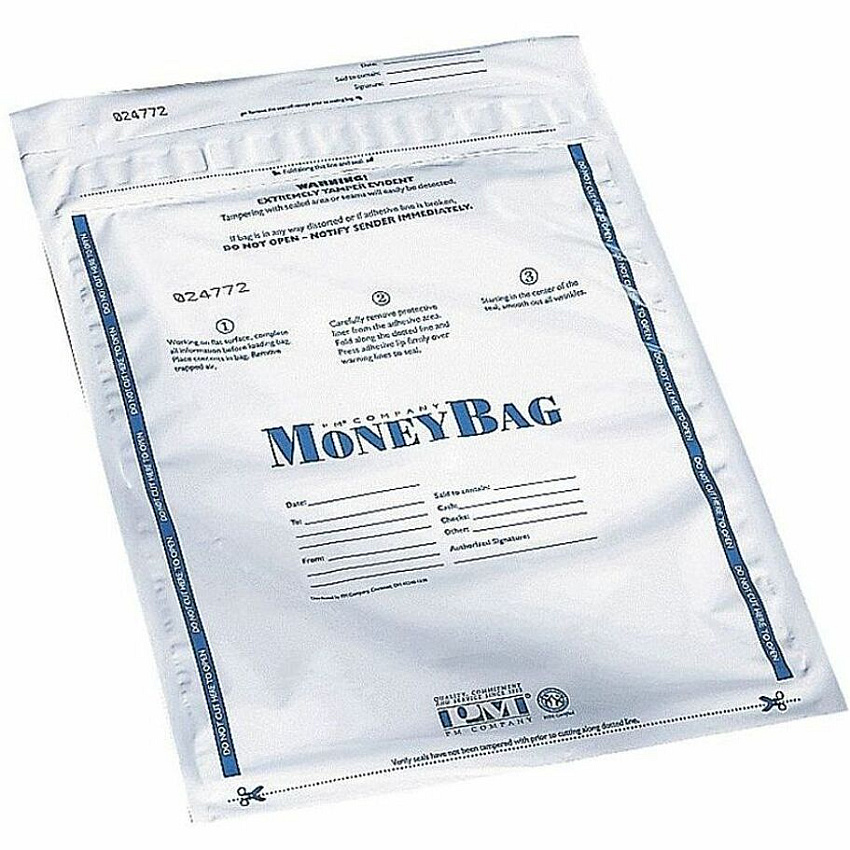 Iconex 9x12 Disposable Deposit Bags (ICX94190068)