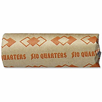 Iconex Tubular Kraft Paper Coin Wrappers (ICX94190093)