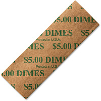 Iconex Color-coded Flat Coin Wrappers (ICX94190053)
