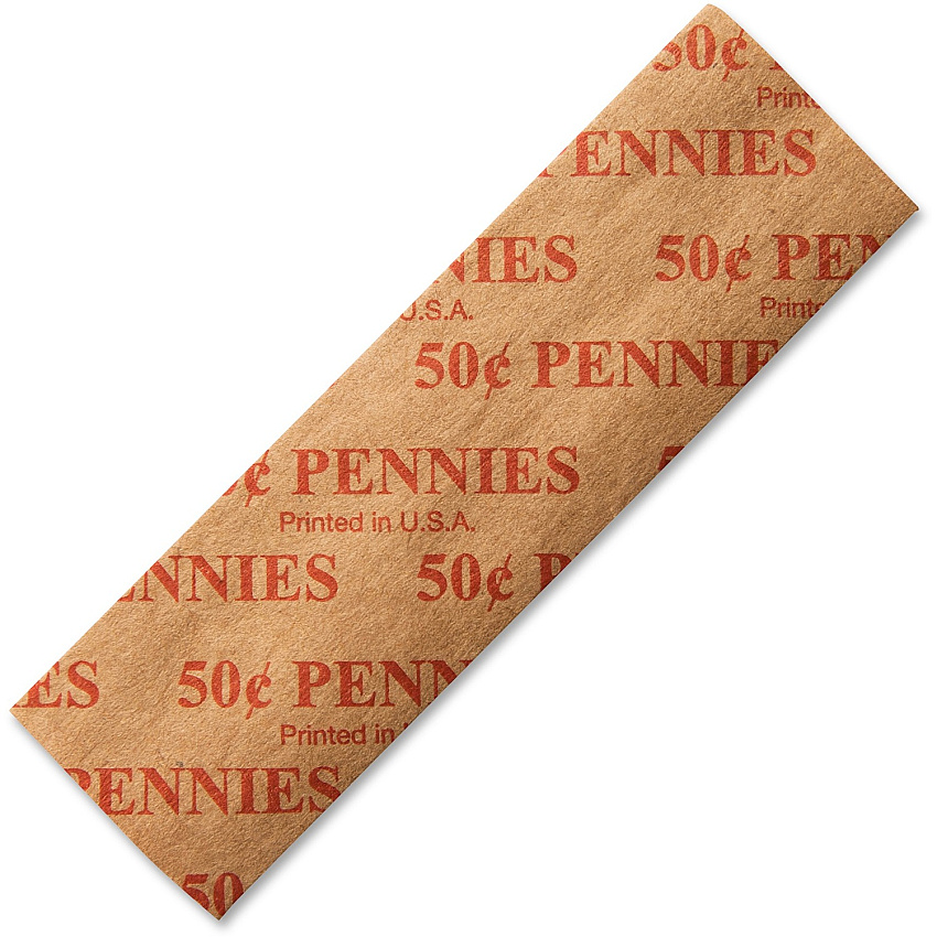 Iconex Color-coded Flat Coin Wrappers (ICX94190051)