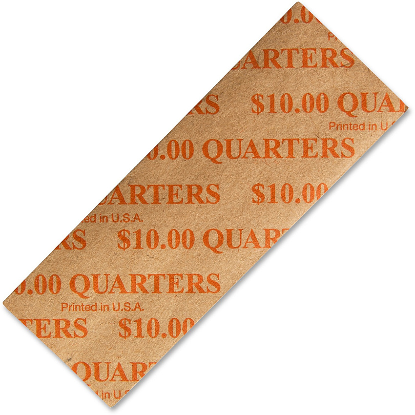 Iconex Color-coded Flat Coin Wrappers (ICX94190054)