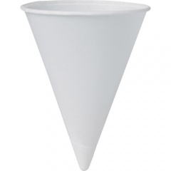 Solo co-Forward 4.25 oz. Paper Cone Cups (42BR)
