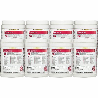 Dispatch Hospital Cleaner Disinfectant Towels with Bleach (CLO69150)