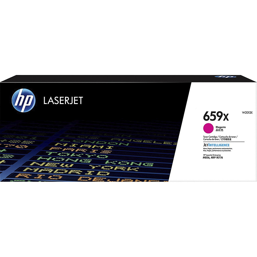 HP 659X (HEWW2013X) Original High Yield Laser Toner Cartridge - Magenta - 1 Each