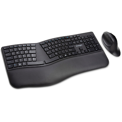 Kensington Pro Fit Ergo Wireless Keyboard/Mouse (KMW75406)