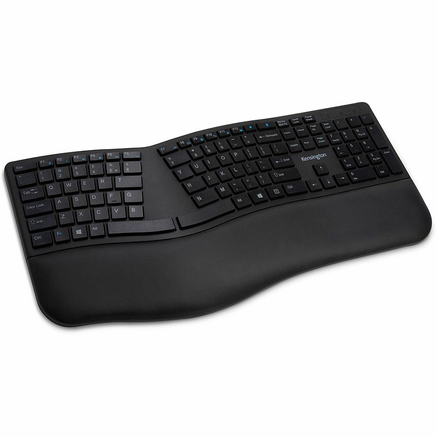 Kensington Pro Fit Ergo Wireless Keyboard-Black (KMW75401)