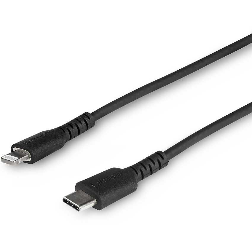 StarTech 3ft/1m Durable Usb-c To Lightning Cable (RUSBCLTMM1MB)
