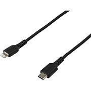 StarTech 6ft/2m Durable Usb-c To Lightning Cable (RUSBCLTMM2MB)