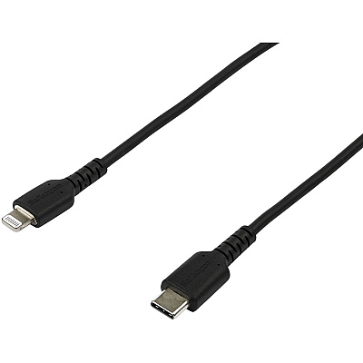 StarTech 6ft/2m Durable Usb-c To Lightning Cable (RUSBCLTMM2MB)
