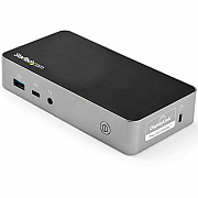StarTech Dual Hdmi Monitor Usb-c Docking Station W/ 65w Power Delivery - Mac & Windows - 1x Type-c & 3x Type-a Ports - Gbe - 1080p (DK30CHHPD)