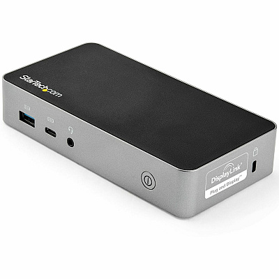 StarTech Dual Hdmi Monitor Usb-c Docking Station W/ 65w Power Delivery - Mac & Windows - 1x Type-c & 3x Type-a Ports - Gbe - 1080p (DK30CHHPD)