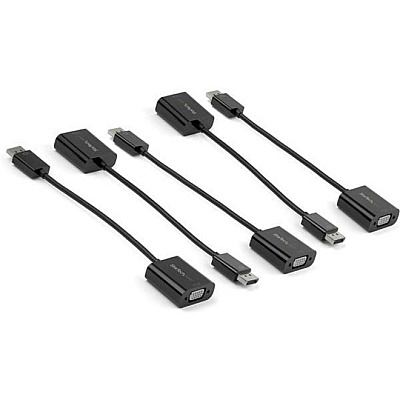 StarTech 5-pack Displayport To Vga Adapter Active (DP2VGA3X5)