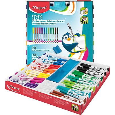 Helix Whiteboard Markers (HLX741804)